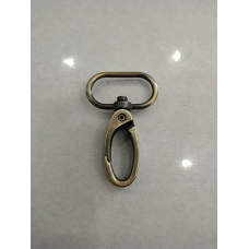 Карабін вушко 25 мм колір антик