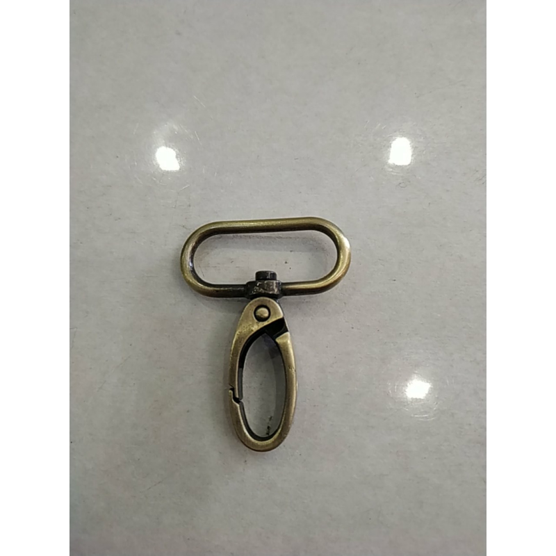 Карабін вушко 30 мм колір антик Карабін вушко 30 мм колір антик