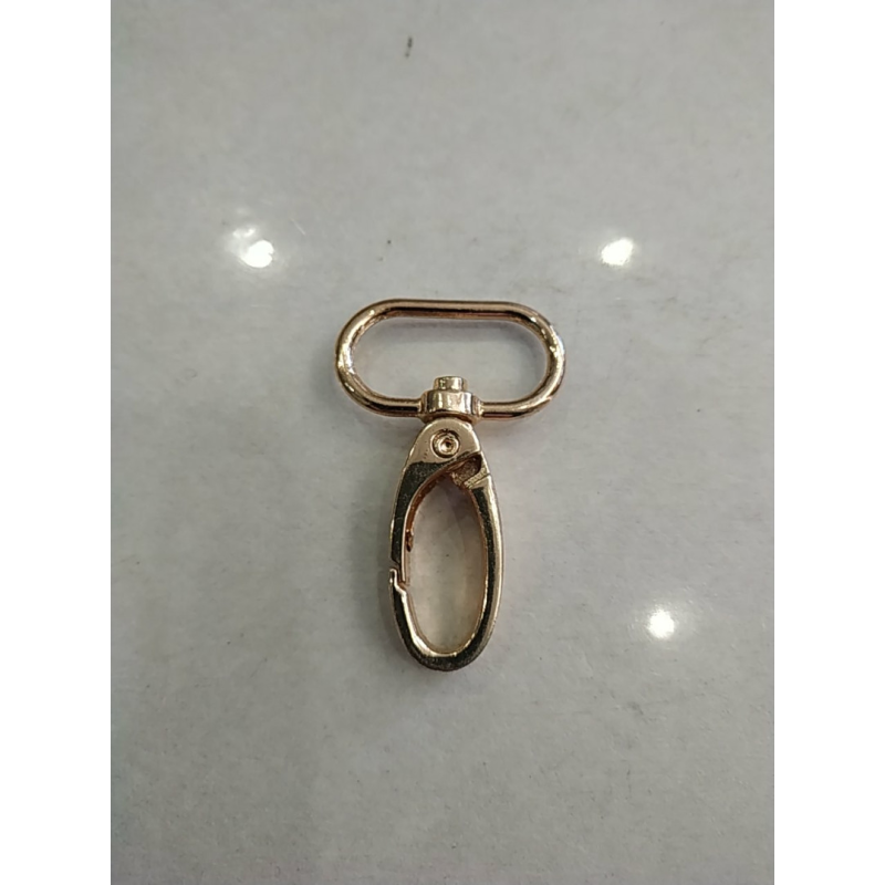 Карабін 25 мм золото