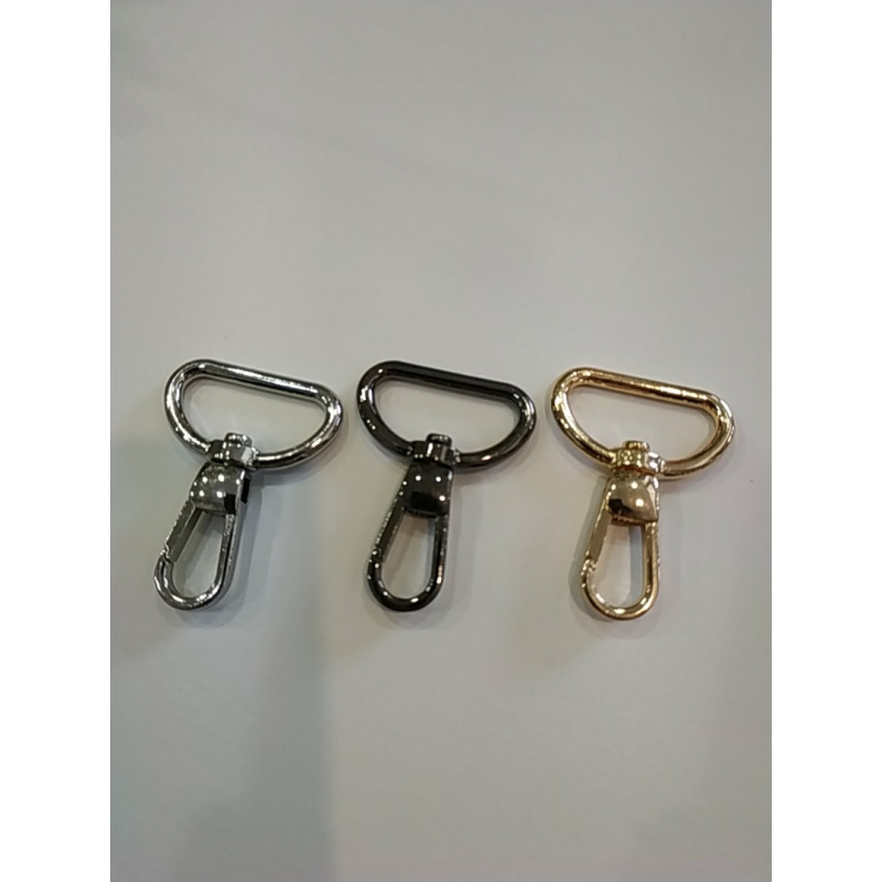 Карабін 25 мм ширина вушка, довжина карабіна 40 мм