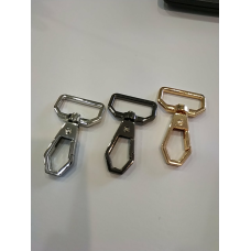 Карабін 25 мм VERSACE восьмикутний довжина карабіна 50 мм