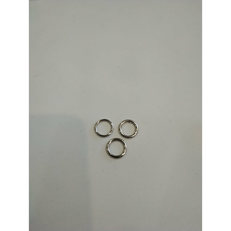 Кільце для бретелей 8 мм, метал, нікель