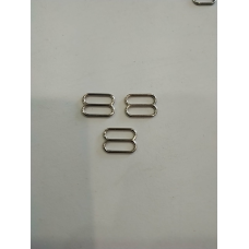 Регулятор для бретелей 10 мм, метал, нікель