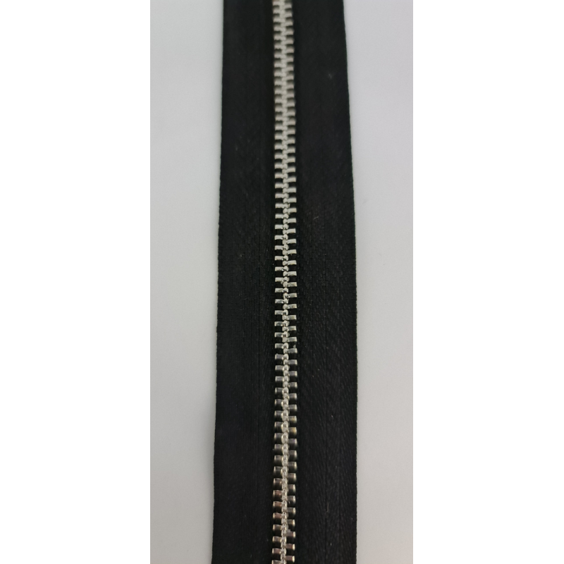 Застібка-блискавка на метраж метал No3 нікель