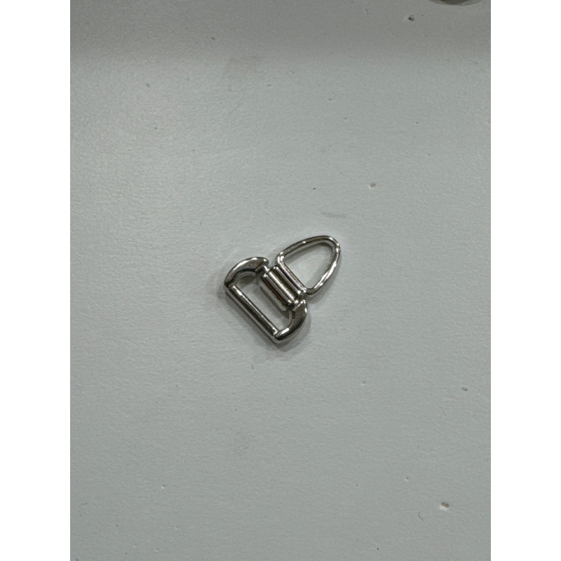 Пулер на бігунок нікель ширина вушка 10 мм