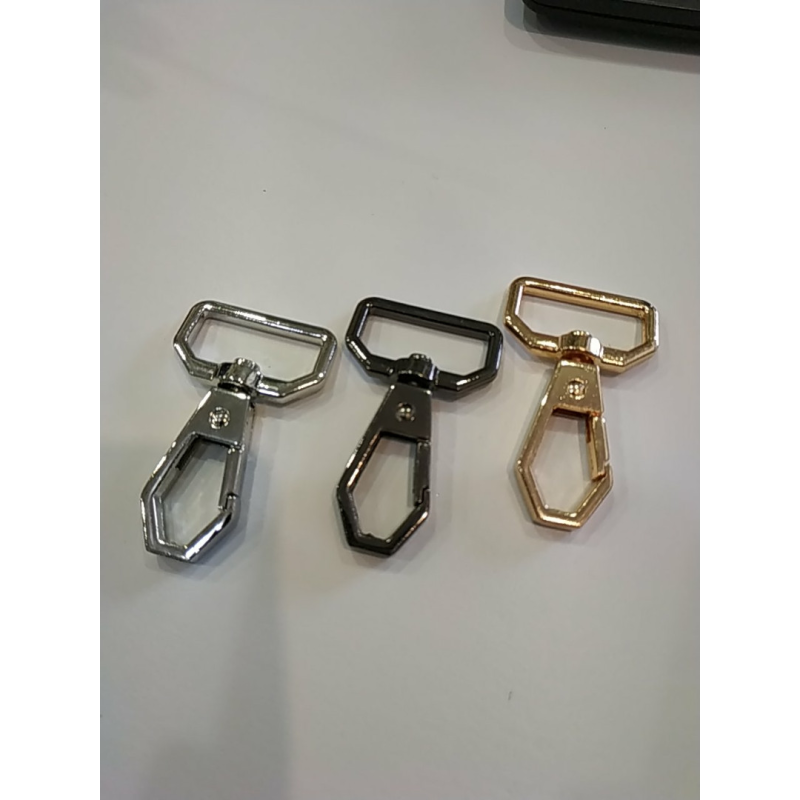 Карабін 25 мм VERSACE восьмикутний довжина карабіна 50 мм Золото Карабін 25 мм VERSACE восьмикутний довжина карабіна 50 мм Золото