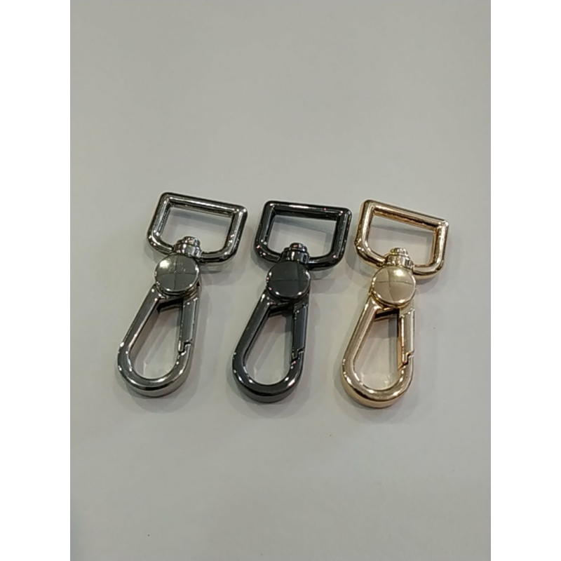 Карабін 15 мм довжина карабіна 50 мм Золото