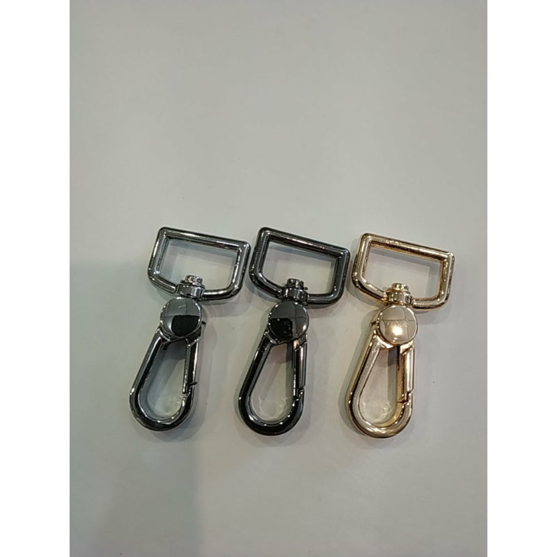 Карабін 20 мм довжина карабіна 50 мм Золото