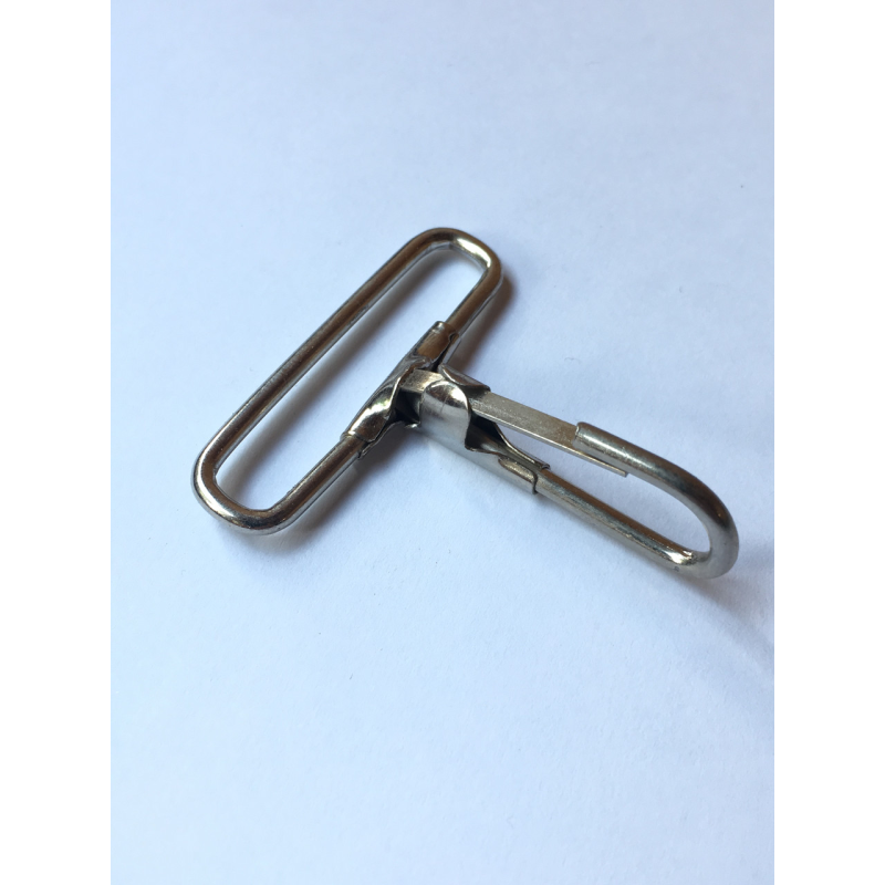 Карабін дротяний 40 мм нікель Карабін дротяний 40 мм нікель