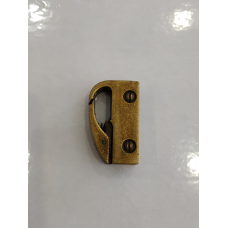 Карабін бічний антик 34х21х8 мм.