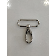 Карабін 40 мм нікель