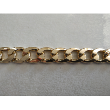 Ланцюжок алюмінієвий золото 3.6х23х14.6 мм