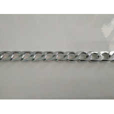Ланцюжок алюмінієвий нікель Середня товщина прута 2.8 мм ширина 16.5 мм висота10.5 мм