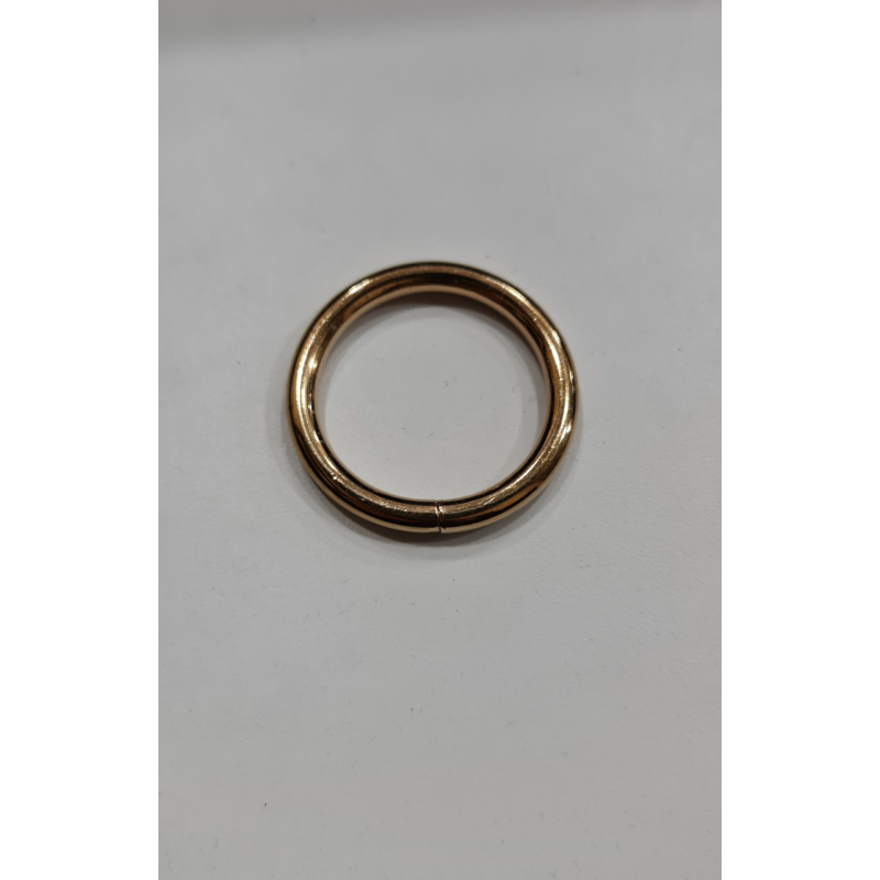 Кільце золото 32х4.5мм