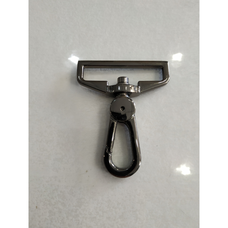 Карабін 40 мм чорний нікель Карабін 40 мм чорний нікель